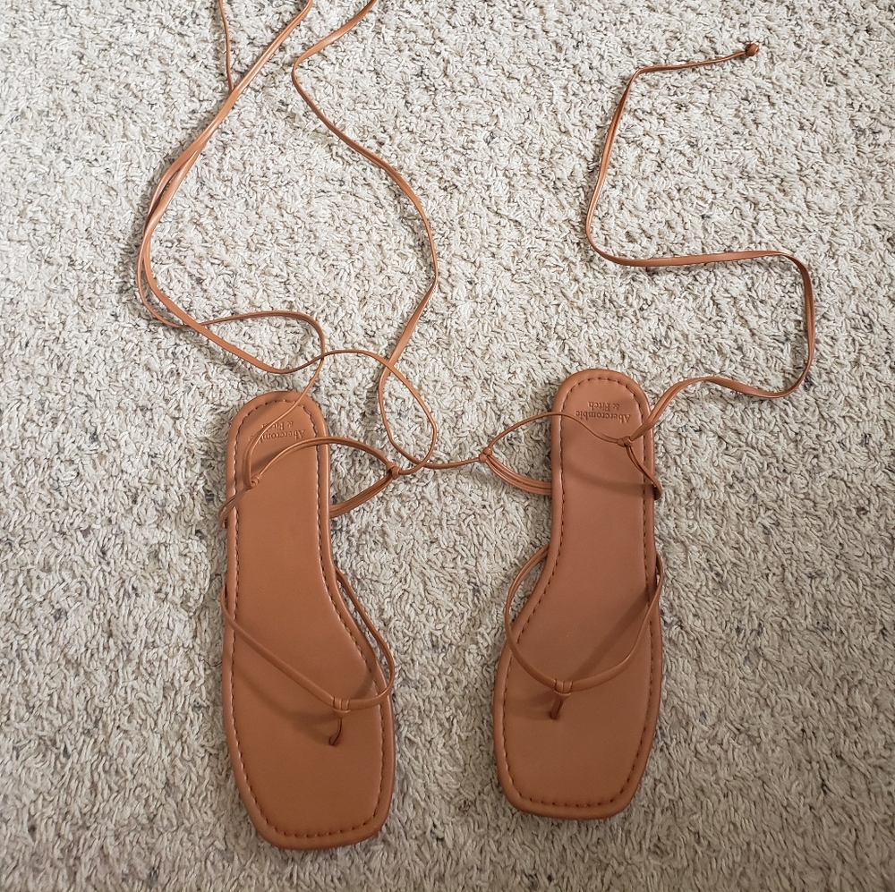 Abercrombie and Fitch sandals size 7 1/2